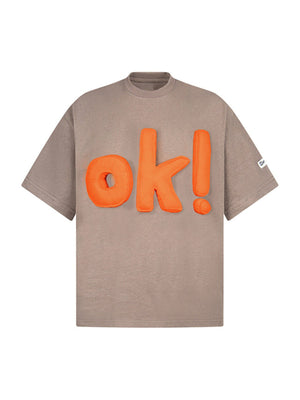 Fun "OK!" Graphic T-Shirt - thumbnail 3