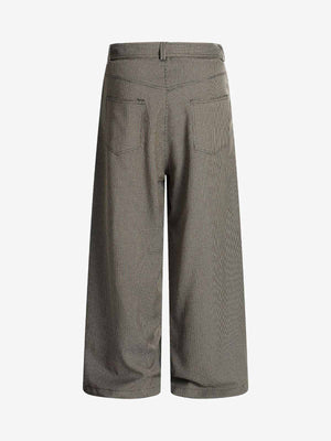 Belted Houndstooth Blazer Pants - thumbnail 2