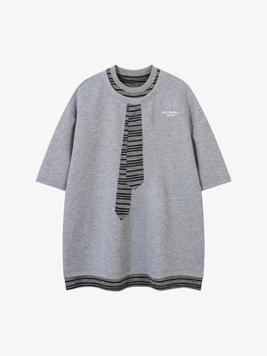 High Street Tie Embroidered Design T-Shirt - thumbnail 2