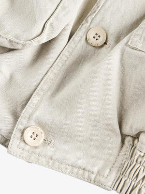 Street Multi-Pocket Cropped Work Jacket - thumbnail 4