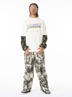 Hip-Hop Camouflage Multi-Pocket Cargo Pants - thumbnail 9