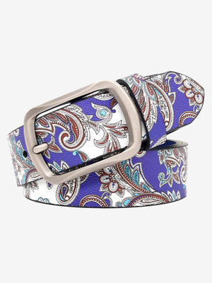 Retro Pattern High-End Street Hip-Hop Belt - thumbnail 2