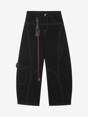 Retro Cargo Barrel Pants - thumbnail 1