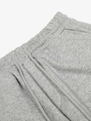 Draped Red Diamond Drawstring Casual Pants - thumbnail 7