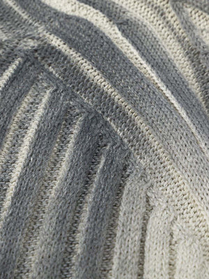 Retro Striped Spray Color Sweater - thumbnail 4