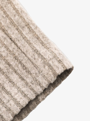 Retro Wool Blend Pleated Baggy Trousers - thumbnail 8