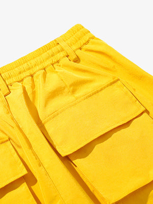 Vintage Drawstring Draped Embroidered Wide Leg Pants - thumbnail 8