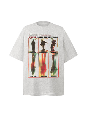 Washed Graphics Oversized T-Shirt - thumbnail 1