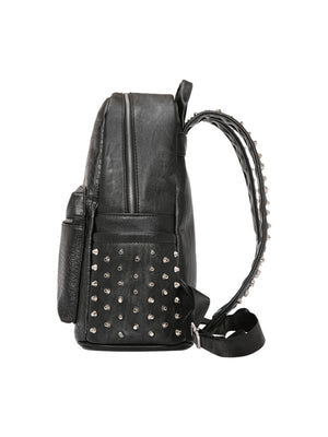 Rivet Crocodile-Print Backpack - thumbnail 2