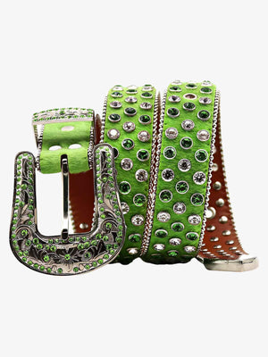 Punk High-End Diamond-Studded Street Hip-Hop Belt - thumbnail 1