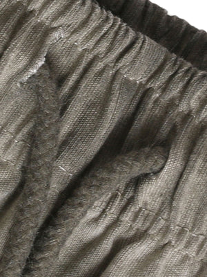 Garment Dyed Sweat Shorts in Four Colors – drawcord close-up | XoKool