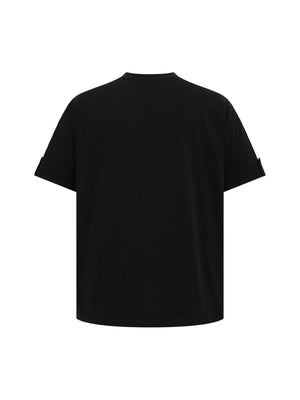 Retro Quilted Design T-shirt - thumbnail 4