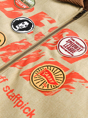 Patch Work Jacket – Patches close-up | XoKool