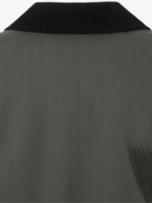 Retro Patchwork And Graphic Print Gothic Zipper Jacket - thumbnail 5