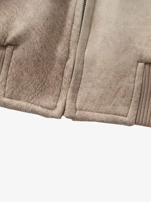 Vintage Velvet Hooded Sherpa-Lined Cotton Jacket - thumbnail 20