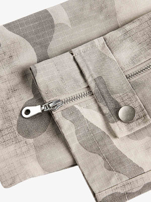 Street Retro Camouflage Military Jacket - thumbnail 10
