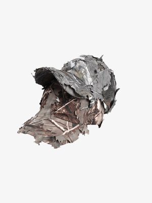 Baseball Cap mit 3D-Blatt-Camo und Strapback – Grau und Braun zusammen | XoKool