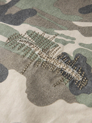 Camouflage Badge Cargo Shorts - thumbnail 5