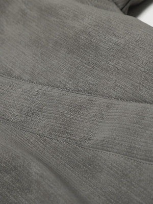 Vintage Dual-layer Collar Fleece-lined Zipper Jacket - thumbnail 11