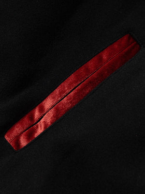Retro Heavy Design Flight Baseball Jacket - thumbnail 6