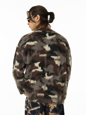 Street Camouflage Crew Neck Sweater - thumbnail 4