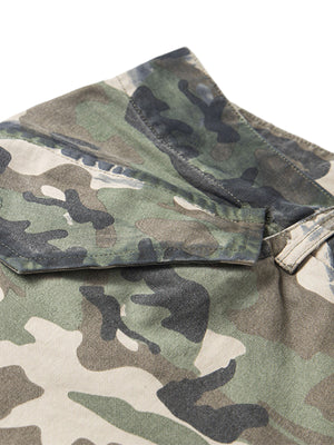 Camouflage Badge Cargo Shorts - thumbnail 4