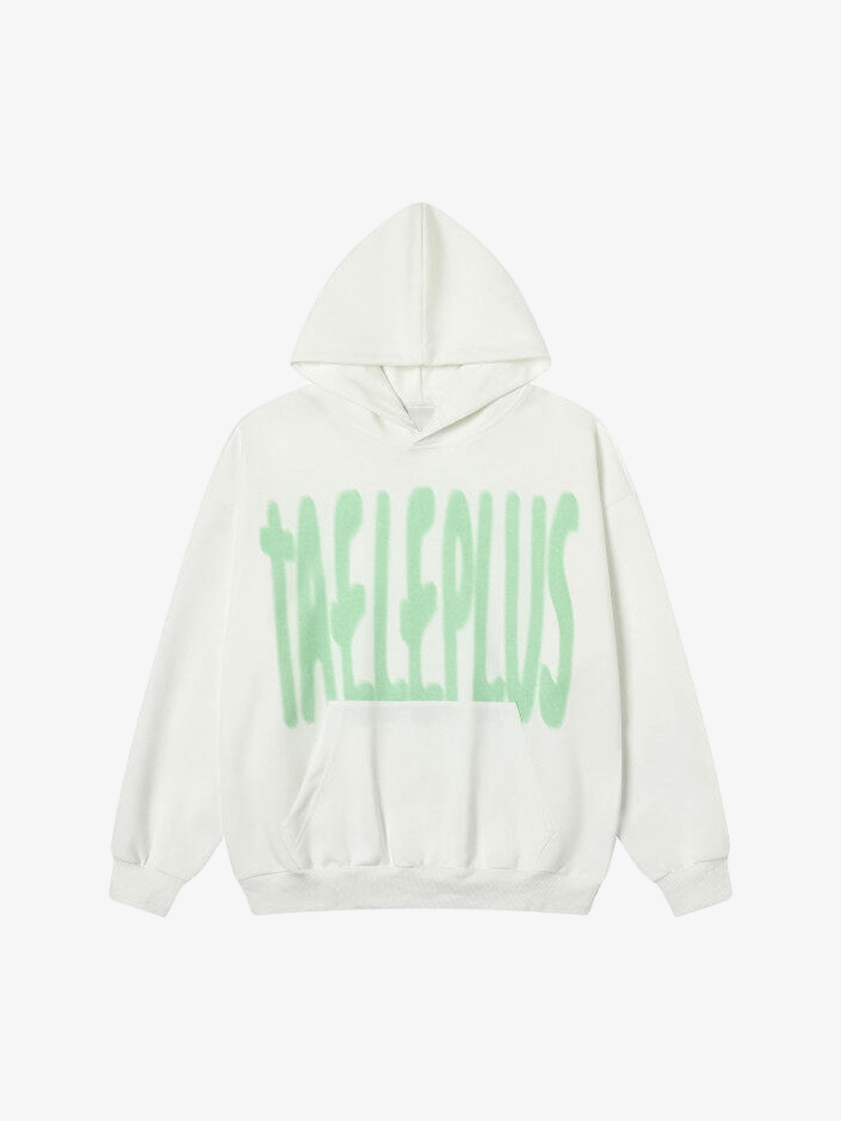 Street Graffiti Letter Print Hoodie