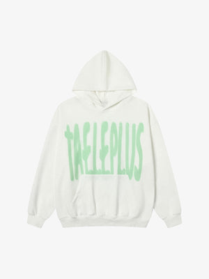 Street Graffiti Letter Print Hoodie - thumbnail 2