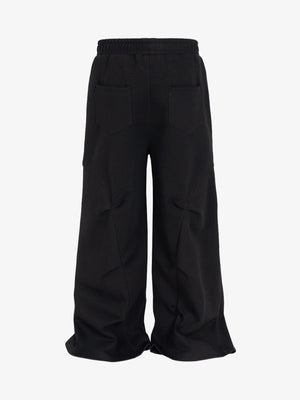 Pleated Crease Wide-Leg Mopping Casual Pants - thumbnail 8