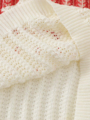 Street Hollow Knit Crew Neck Sweater - thumbnail 8