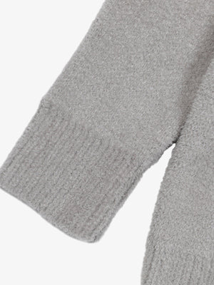 Embroidered Letter Knit Sweater - thumbnail 7