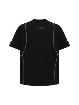 Retro Quilted Design T-shirt - thumbnail 1