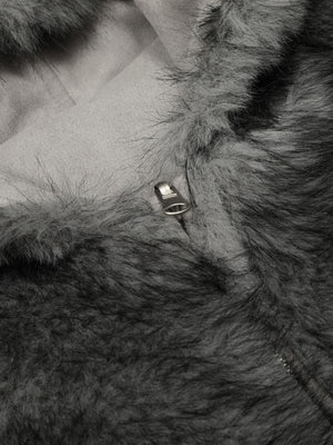 Street Fur Reversible Hooded Jacket - thumbnail 22