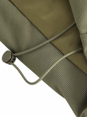 Funnel Neck Jacket – hem drawcord close-up | XoKool