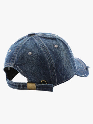 1989 Embroidery Distressed Denim Baseball Cap - thumbnail 9