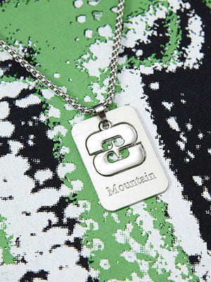 Street Graphic Spray Print Necklace T-Shirt - thumbnail 4