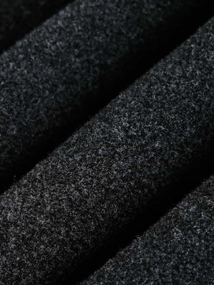 Retro Wool Blend Stand Collar Cotton Jacket - thumbnail 5