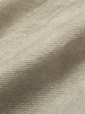 Cremefarbene Detroit Jacke – Nahaufnahme der Stoffstruktur | XoKool