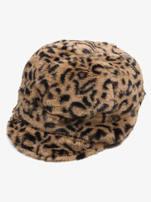 Retro Leopard Plush Earmuff Winter Hat - thumbnail 10