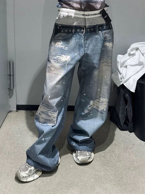 3D print jeans – street photo, front | XoKool