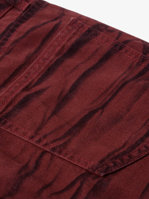 Wasteland Lava Wash Flared Wrinkled Texture Pants - thumbnail 7