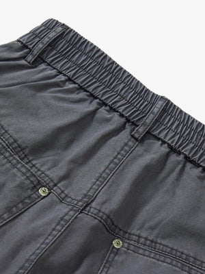Vintage Distressed Pleated Barrel Pants - thumbnail 9