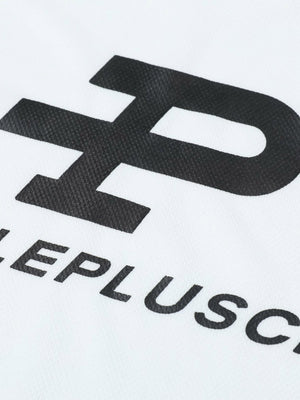 Contrast Color Sporty V-Neck Jersey T-Shirt - thumbnail 8