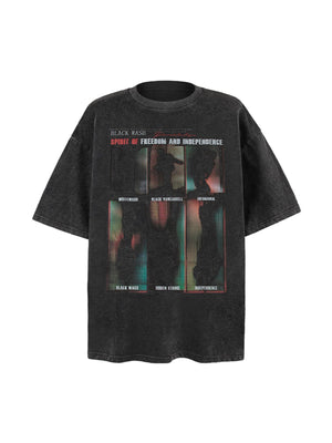 Washed Graphics Oversized T-Shirt - thumbnail 2