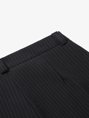 Retro Structured Asymmetric Baggy Pants - thumbnail 6