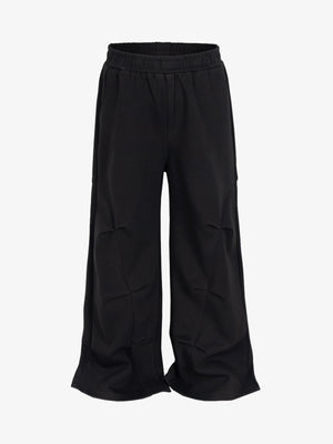 Pleated Crease Wide-Leg Mopping Casual Pants - thumbnail 7