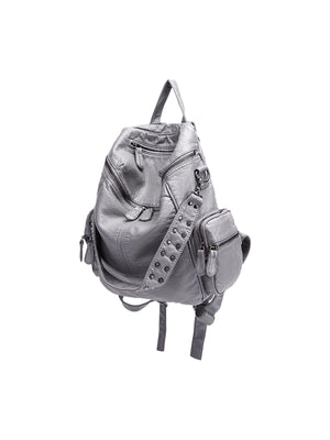 Studded Metallic Backpack - thumbnail 3