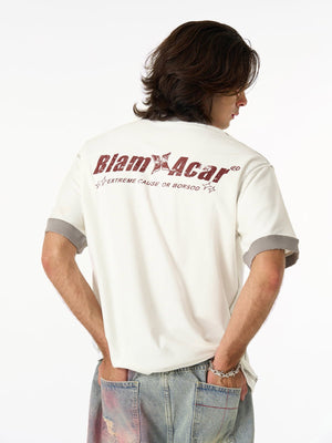 Distressed NO. 28 Jersey T-Shirt - thumbnail 5