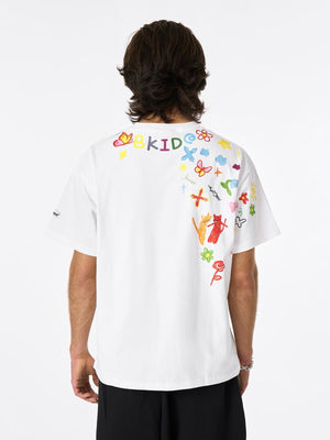 Retro Graffiti Hand-Painted T-Shirt - thumbnail 8