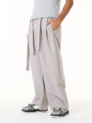 Pleated Belted Machete Track Pants - thumbnail 5